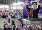 Sorak IDAMAN Nomor 3 Menggema, Ida Yulita dan Kharisman Diberi Dukungan Penuh