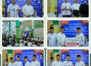 Walikota dan Wakil Walikota Pekanbaru Safari Ramadhan Malam ke-7 di Mesjid Al Munawwarah