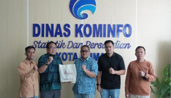 Diskominfotiksan Dumai Sambut Audiensi Tim PCR, Sosialisasikan Program Magister Terapan Teknik Komputer dan Beasiswa SDM Sawit
